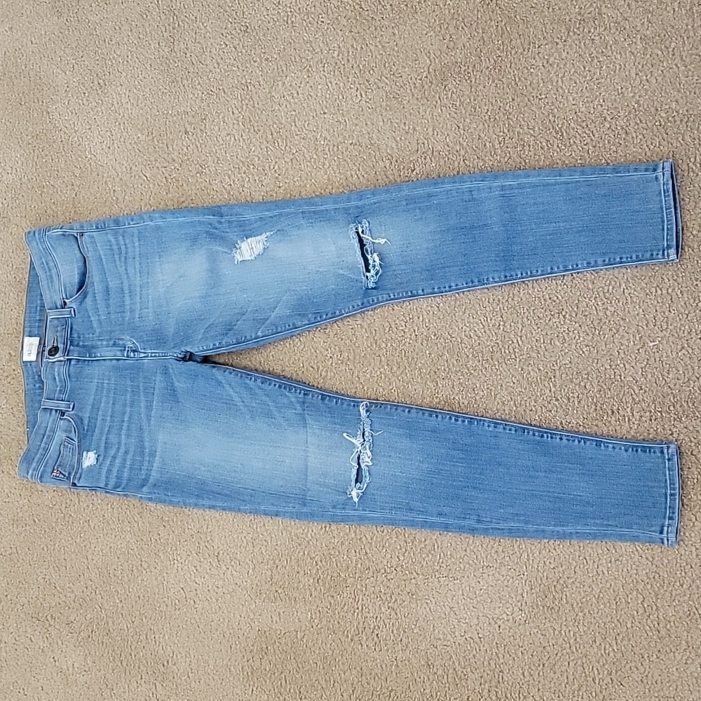 Hudson Nico Midrise Ankle Super Skinny Jeans